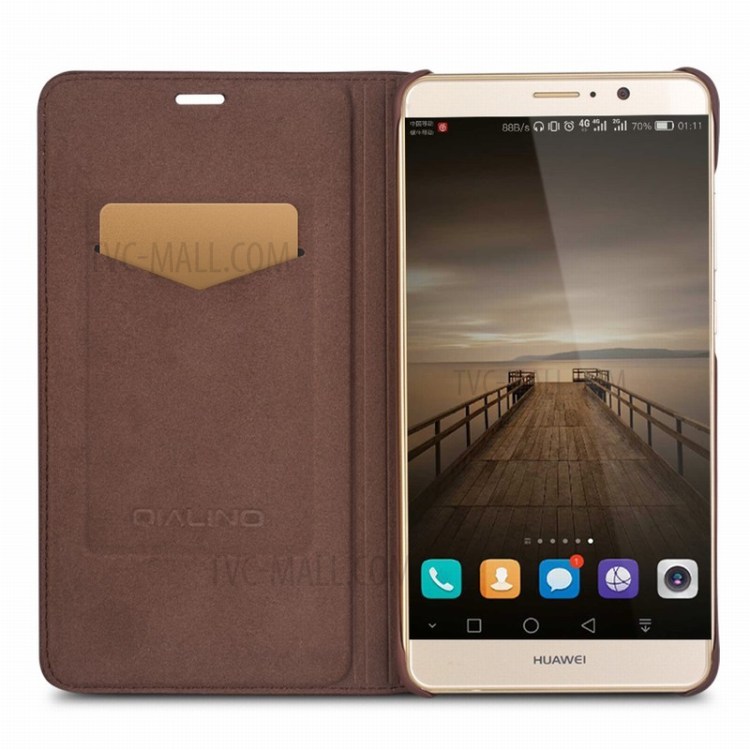 Case Huawei Mate 9 / Pre-order * QIALINO คลาสสิก หรู หนังวัวแท้ สมาร์ท *