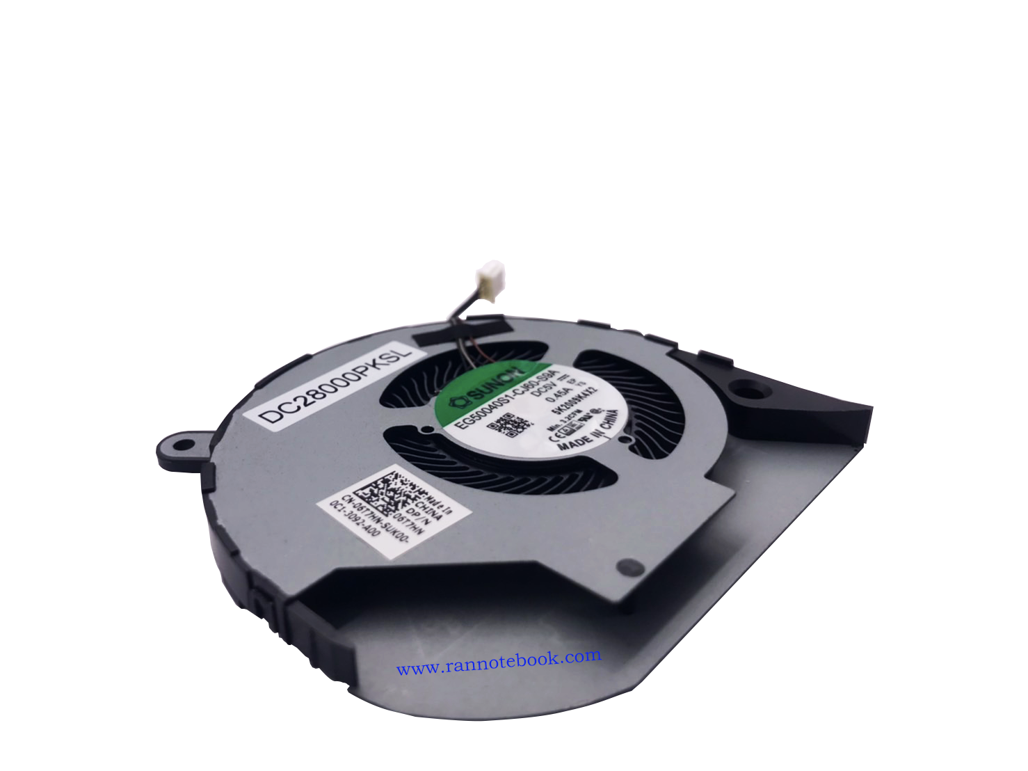 พัดลม Dell Latitude 5510 แท้ ประกันศูนย์ Dell พัดลมซีพียู พัดลม CPU Dell Latitude 5510 ราคาพิเศษ CPU FAN Dell Latitude 5510