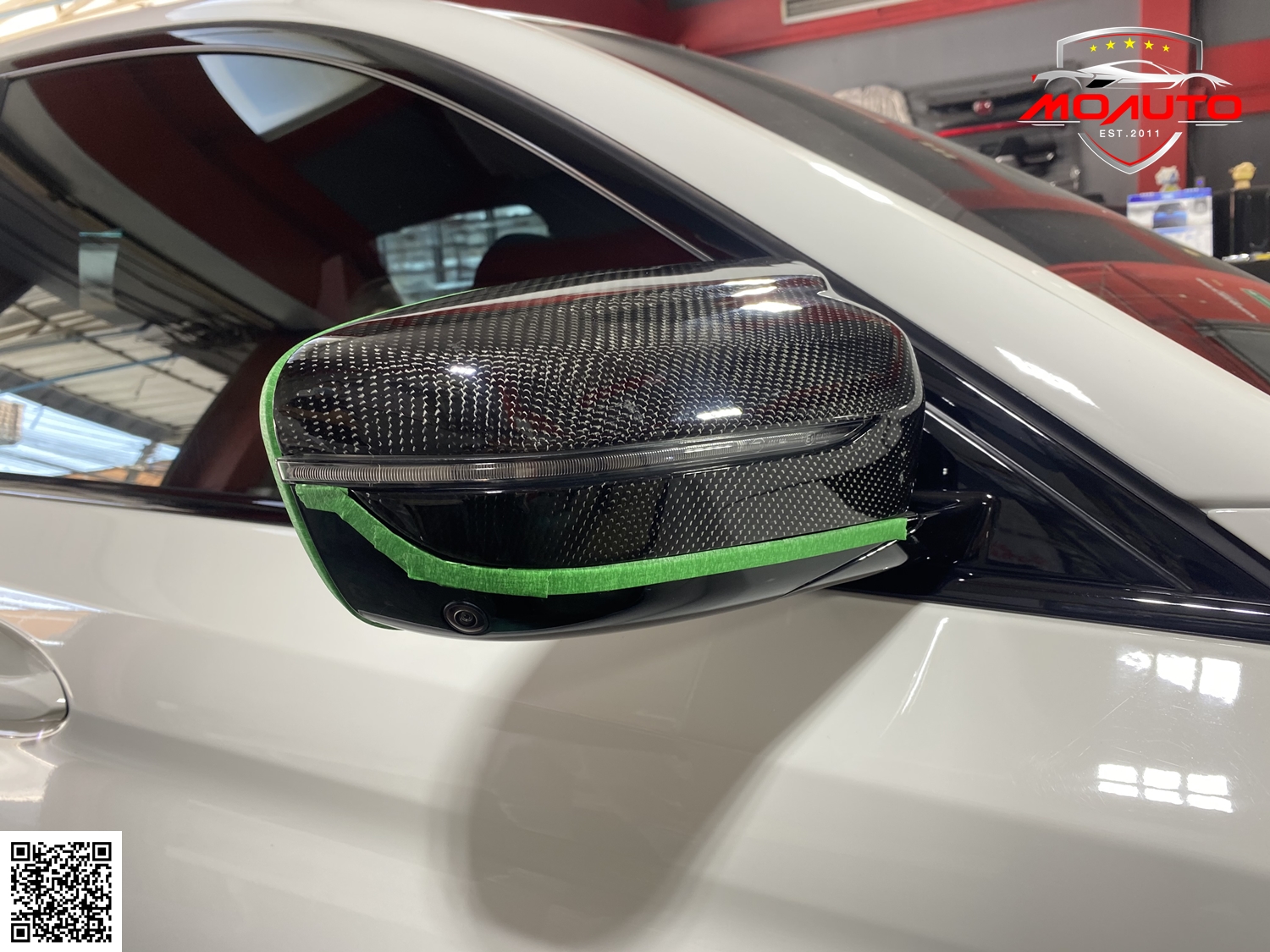 ฝากระจกมองข้าง Carbon แท้ ทรง M5 BMW G30