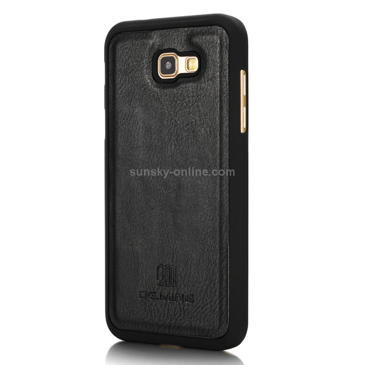 Case Samsung Galaxy A7 2017 / Pre-order * DG.MING เนื้อม้าฝาพับที่ถอดออกได้เคสที่มีการป้องกันแม่เหล็กกับผู้ถือและช่องเสียบการ์ดและกระเป๋าสตางค์ *