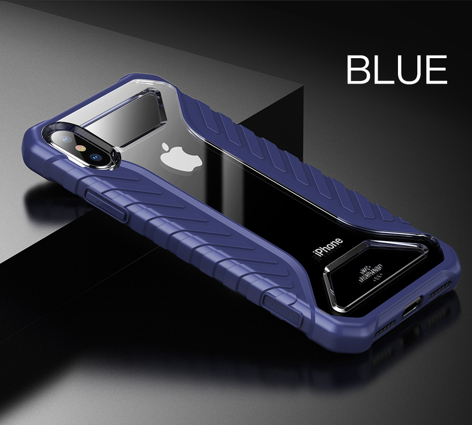 Case iPhone XS / Pre-Order * BASEUS อะคริลิคแกร่ง + ซิลิโคนอ่อนนุ่ม = ป้องกันสองชั้น *