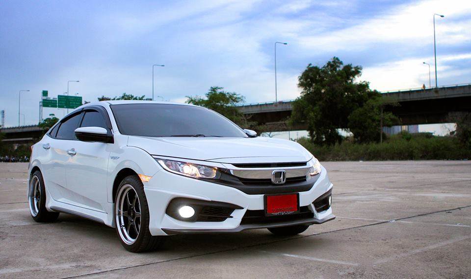 ชุดแต่งสเกิร์ตรอบคัน ATIVUS CIVIC FC 2016-2018