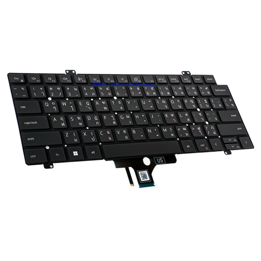 คีย์บอร์ดโน๊ตบุ๊ค Dell แท้ Latitude 5420 5450 ประกันศูนย์ Dell