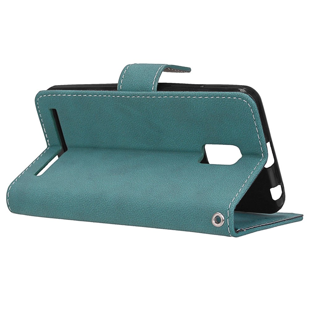 Case Lenovo A6600 / Pre-order * หรูหรา Retro ยืนถือกระเป๋าสตางค์หนัง PU ปกหนัง *