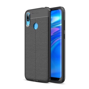 Case Huawei Y7 2019 / Pre-order * เคส TPU แบบสัมผัส Litchi *