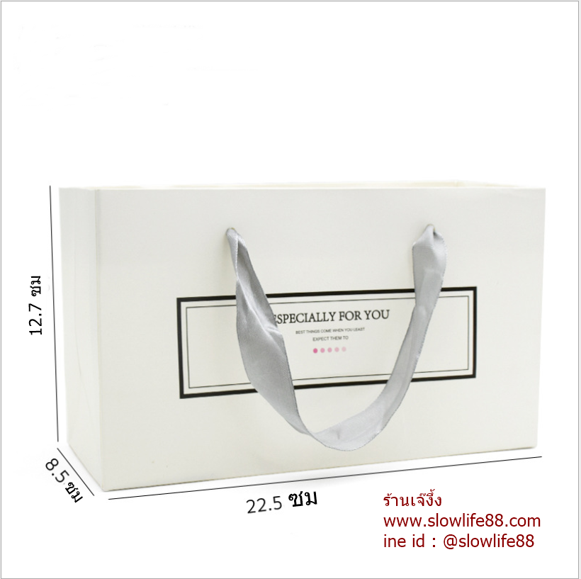 PBAG001 ถุงหูหิ้ว ถุงกระดาษ Especially for you