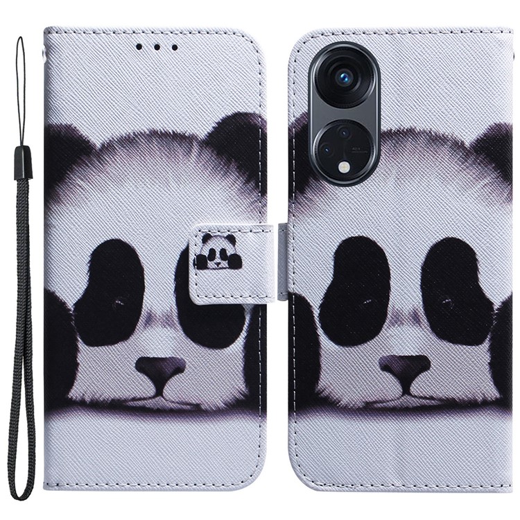 Case OPPO Reno8 T 5G # Pre - Order * เคสหนัง PU คุณภาพสูงและวัสดุ TPU นุ่มและทนทาน ลวดลายโดดเด่น *