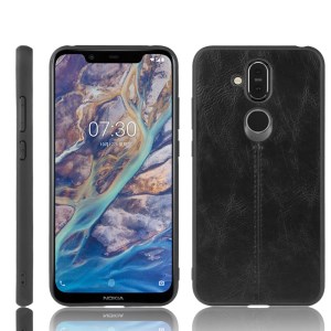 Case Nokia 8.1 / Pre-Order * เคสหนังเคลือบ PC + TPU Hybrid *