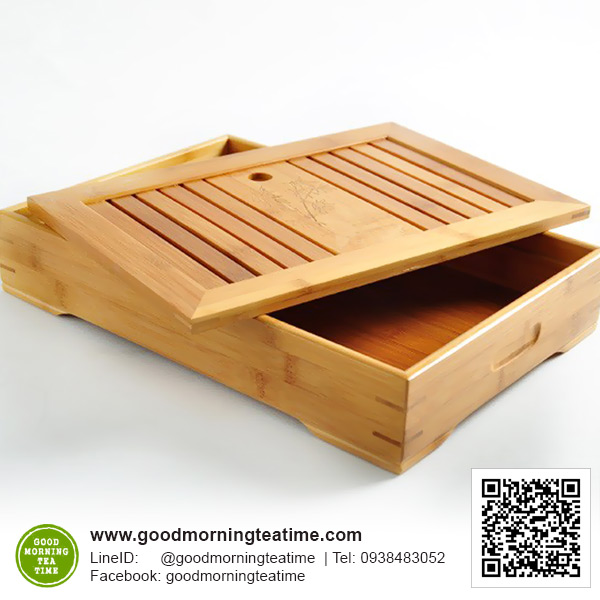 ถาดชงชาไม้ไผ่ Bamboo Tea Tray
