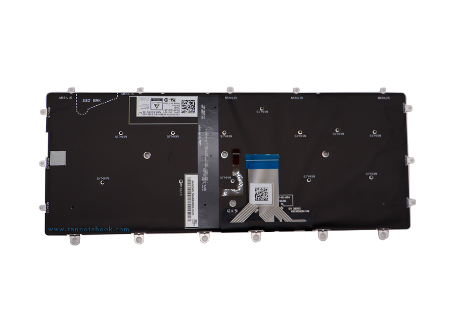 คีย์บอร์ด โน๊ตบุ๊ค Dell XPS 13 9365 แท้ศูนย์ประกัน Dell