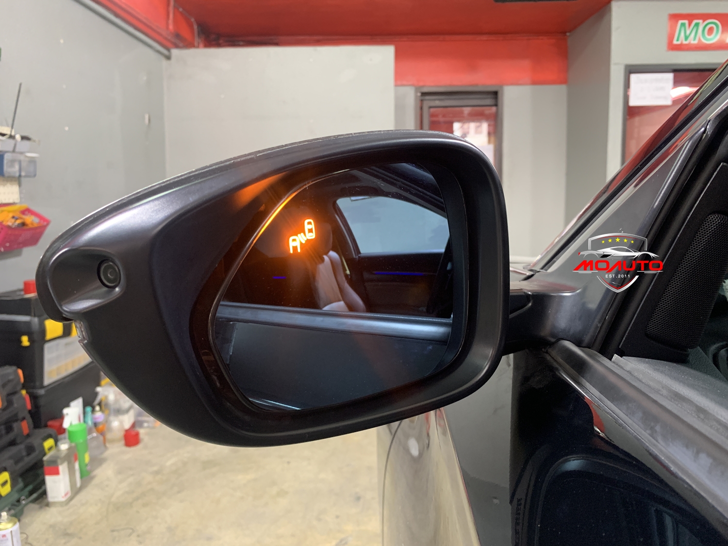 ชุดระบบสัญญาณเตือนจุดอับสายตา V1 Blind Spot Monitor ACCORD G10