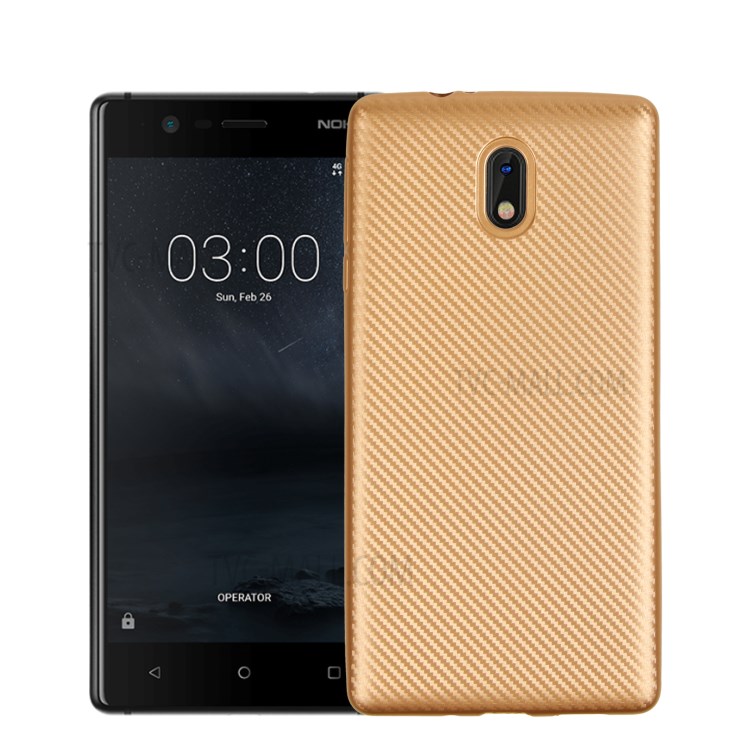 Case Nokia 3 / Pre-order * เคสคาร์บอนไฟเบอร์ TPU *