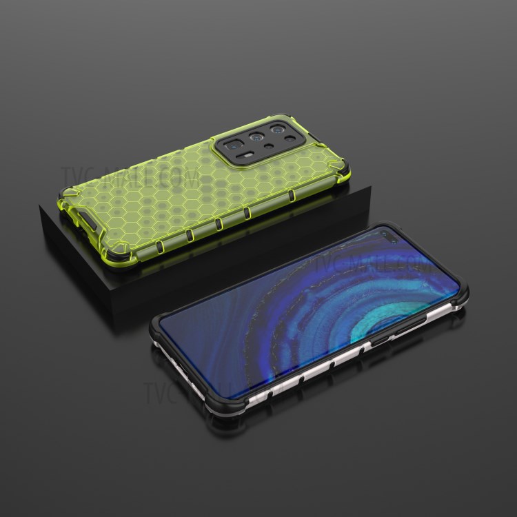 Case Huawei P40 Pro+ / Pre-order * เคสไฮบริด TPU + PC แบบรังผึ้งกันกระแทก *