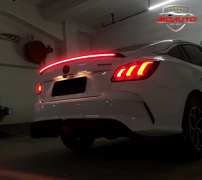 สปอยเลอร์ฝากระโปรงท้าย LED MG5 2021-2023