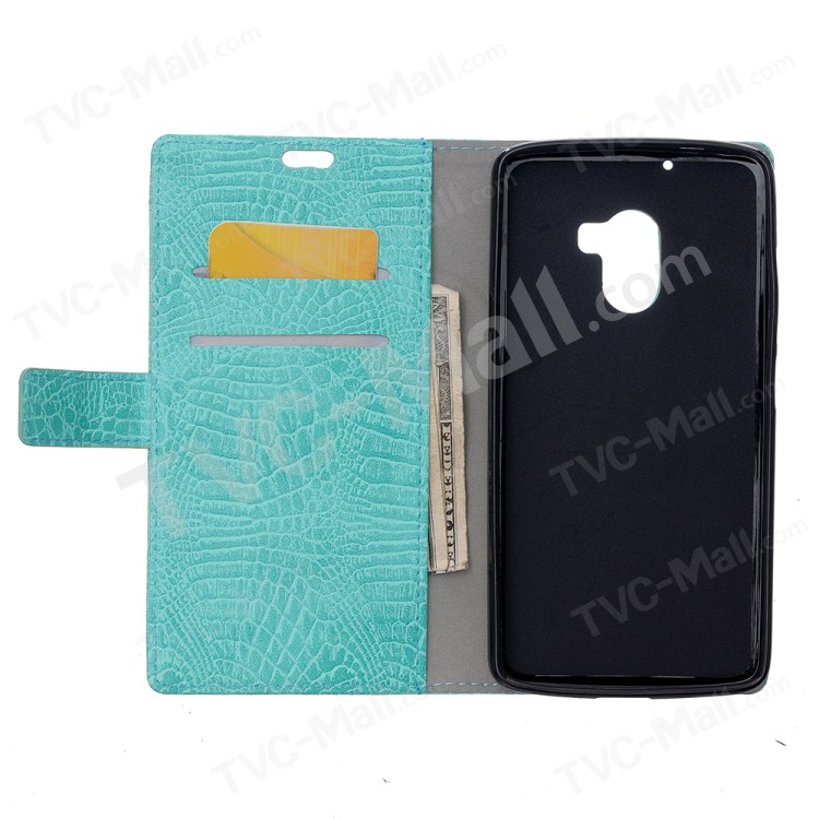 Case Lenovo A7010 / Pre-order * พื้นผิวหนังลายจระเข้ *