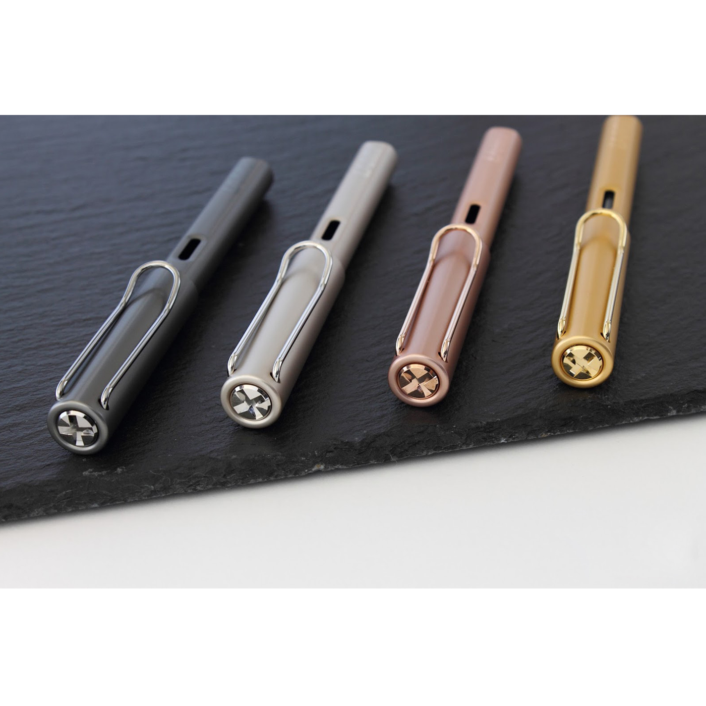LAMY Lx SET of 4 fountain pens in luxury box