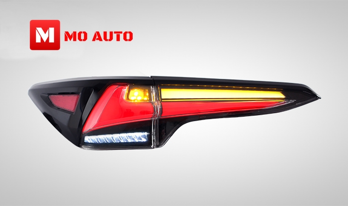 โคมไฟท้าย ทรง Lexus Style New Fortuner 2016-2021