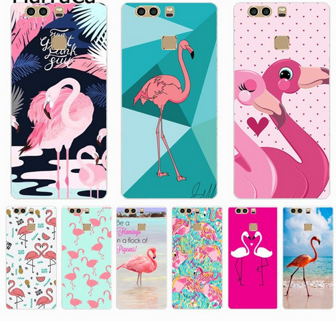 Case Huawei P8 / Pre-order * FLamingos เคสพลาสติกแข็งทนทาน รูปแบบอินเทรนด์ ไม่ซีดจาง *