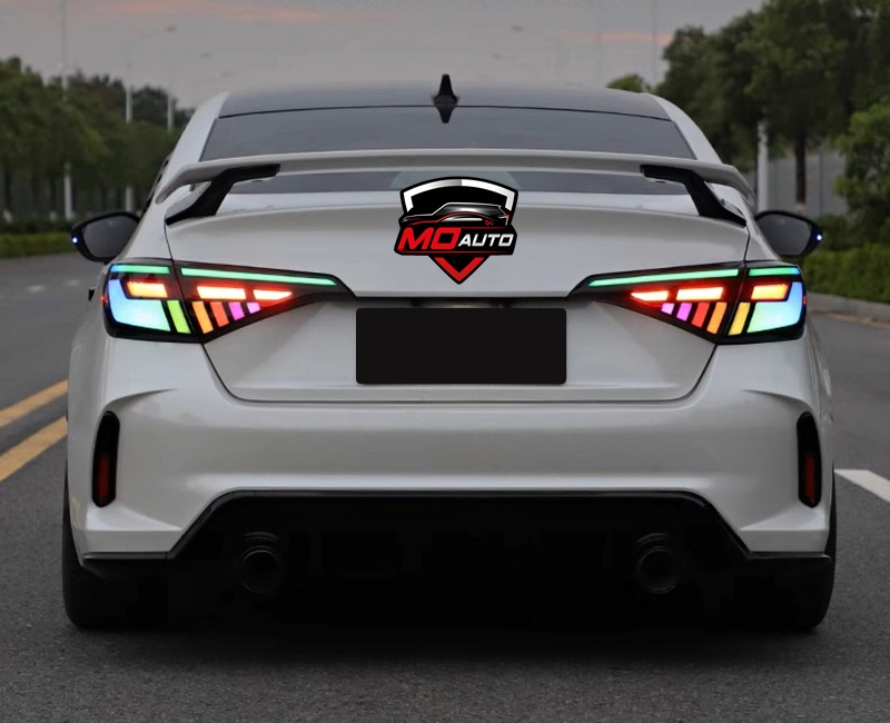 ไฟท้าย FULL LED CIVIC FE ทรง M1 RGB
