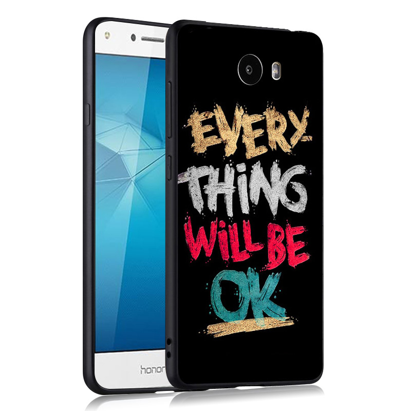 Case Huawei Y5 ii / Pre-order * 3D เคสพิมพ์ลายนูน Soft TPU *