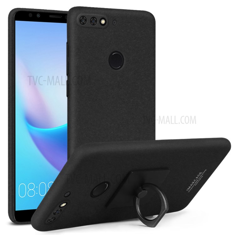 Case Huawei Y7 Pro 2018 / Pre-order * IMAK Matte ผิว PC Back เคสที่มีขา Protector + ฟิล์มหน้าจอ *