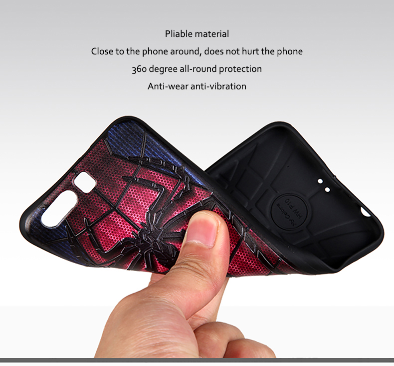 Case Huawei P10 Plus / Pre-order * เคสปกฝาครอบหุ้ม TPU พื้นผิวนูนและมีสไตล์ *