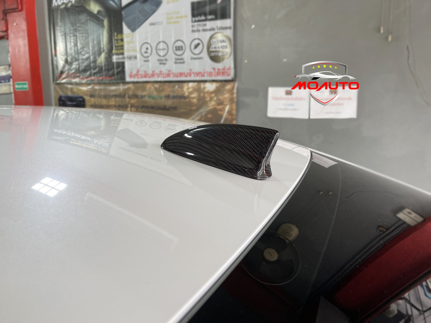 ครอบครีบฉลามคาร์บอนแท้ CIVIC FE