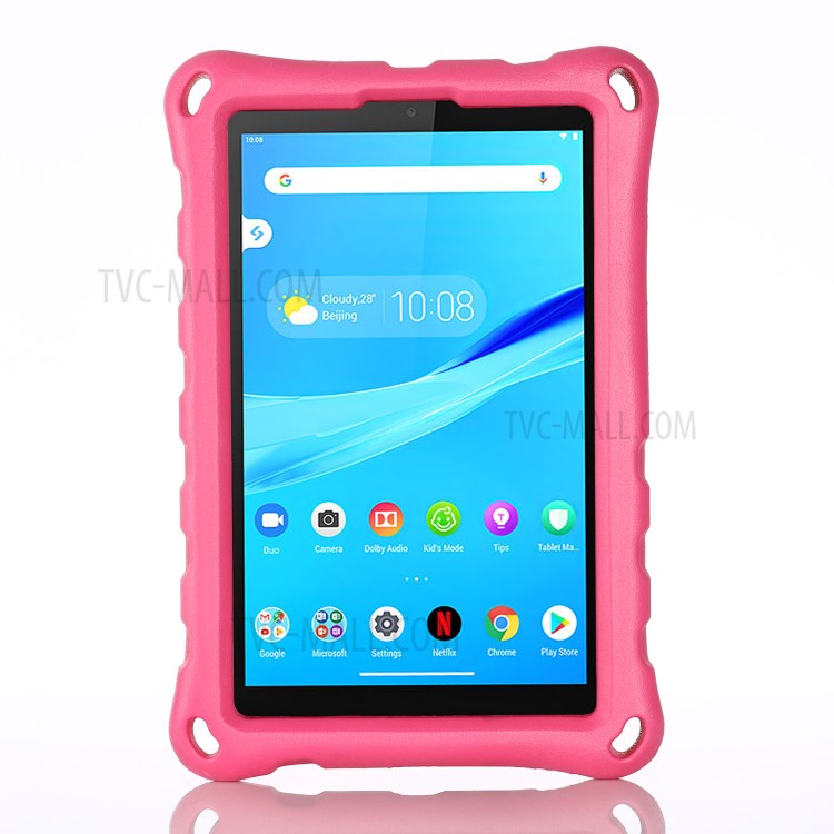 Case Lenovo Tab M8 /Tab M8 (2nd Gen) / Pre-Order * เคสขาตั้งแบบพับได้ Cool Tyre PC + เคส TPU Hybrid ลายยางสุดเท่ด้วยดีไซน์เว้า-นูน พีซีแข็ง + TPU อ่อน = การป้องกันสองชั้น *
