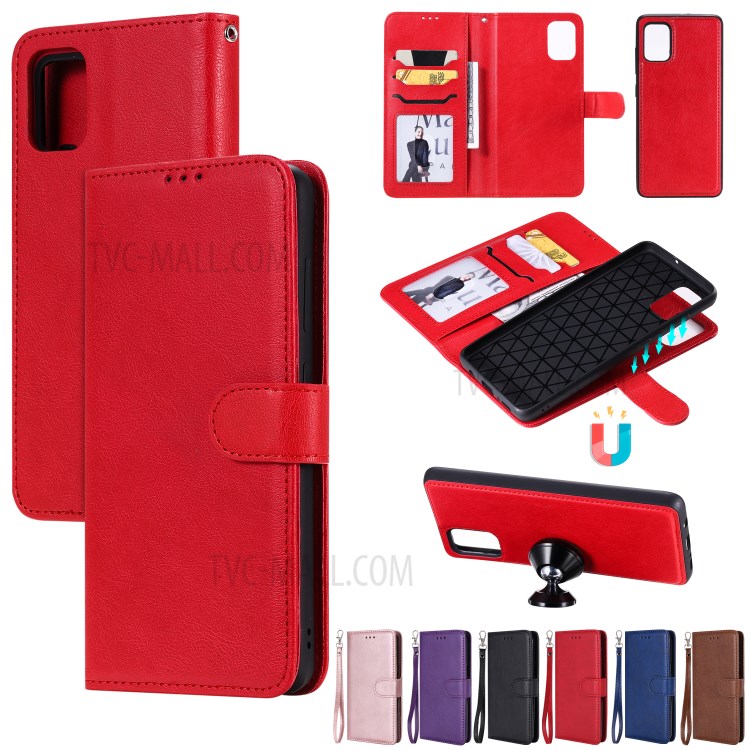Case Samsung Galaxy A51 / Pre-order * เคสซองหนังกระเป๋าสตางค์แม่เหล็กถอด 2 in 1 พร้อมสายคล้องมือ *