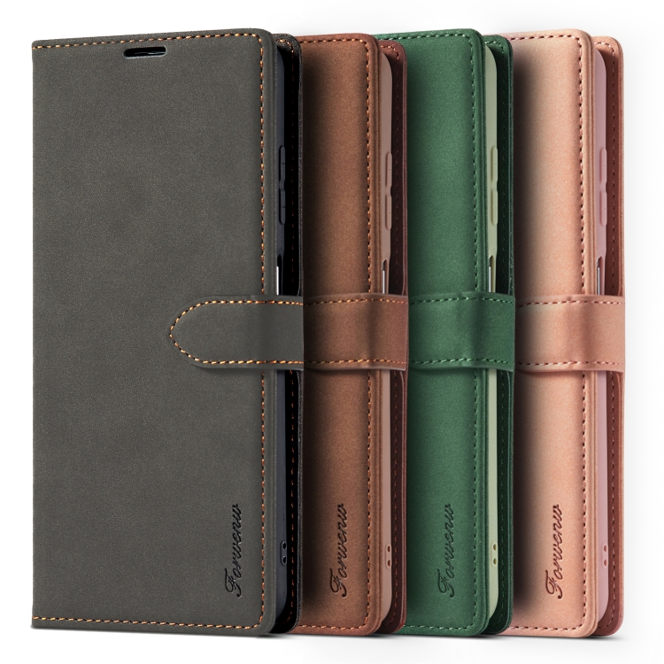 Case Xiaomi Poco X3 Pro / X3 / X3 NFC # Pre-Order * Forwenw F1 เคส Matte แข็งแกร่งแม่เหล็กแนวนอน เสียบบัตรและสล็อตและกระเป๋าสตางค์และกรอบรูป *