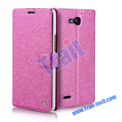 Case Huawei Honor 3X / Pre-order * เคสผิวผ้าไหม *