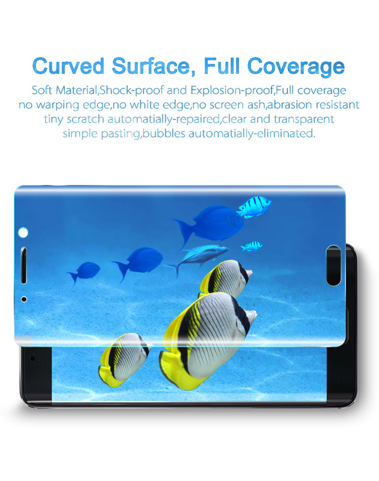 ฟิล์มกันรอย Huawei Mate 9 Pro / Pre-order * IMAK ระบบป้องกันภาพสั่นไหวแบบ Soft 3D - 2 ชิ้น *