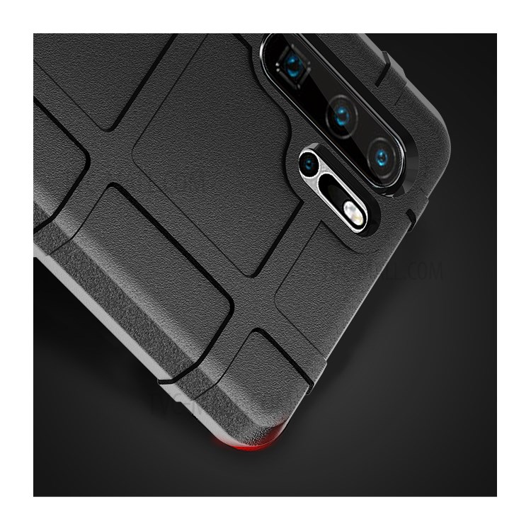 Case Huawei P30 Pro / Pre-Order * วัสดุ TPU อ่อนนุ่มยืดหยุ่นและยืดหยุ่นได้ ตารางสี่เหลี่ยม *