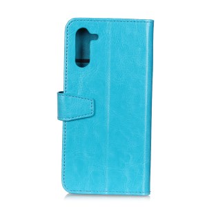 Case Realme 6 Pro / Pre-Order * Crazy Horse Texture Wallet สไตล์กระเป๋า: 2 ช่องเสียบการ์ด + กระเป๋าเงิน 1 *