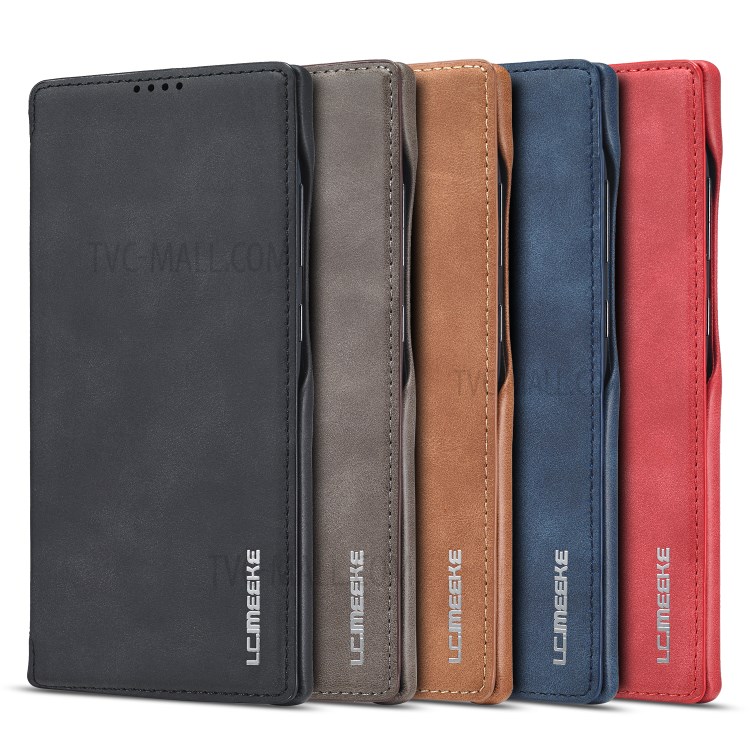 Case Samsung Galaxy Note 20/Note 20 5G / Pre-Order * LC.IMEEKE เคสหนังสไตล์ย้อนยุคพร้อมที่ใส่การ์ด *