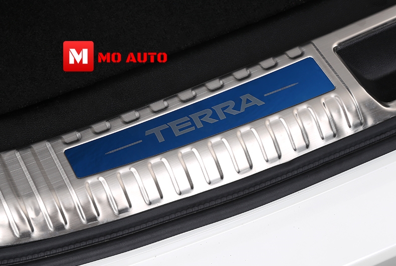 เพลทกันรอยท้ายสแตนเลท ภายใน ภายนอก TERRA