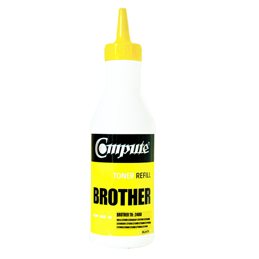 ผงหมึกเติม BROTHER TN-2480 คอมพิวท์ (Refill Toner)