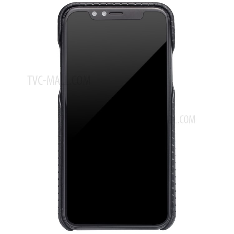 Case iPhone X, iPhone XS / Pre-Order * QIALINO พรีเมี่ยมพีซีเคลือบด้วยหนัง cowhide ชั้นแรก กระจายความร้อนด้วยรูตาข่าย *