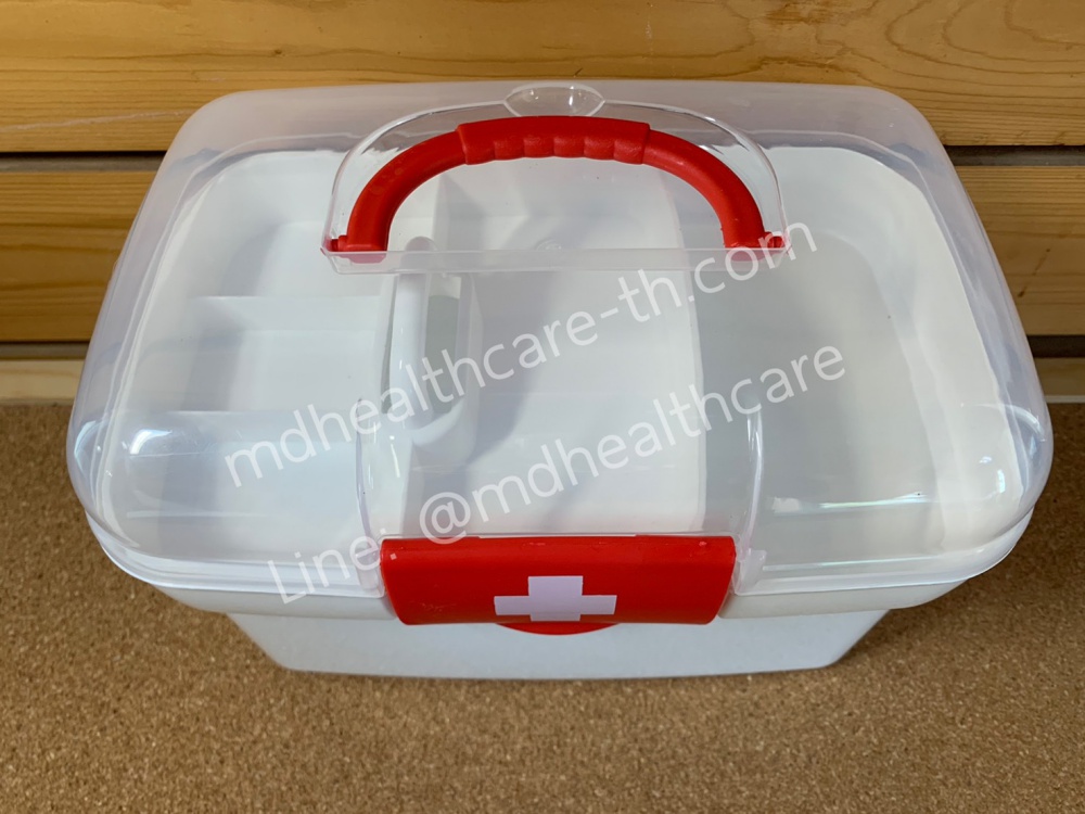 กล่องใส่ยา M ขนาด 24*15*15cm. จำนวน1ใบ