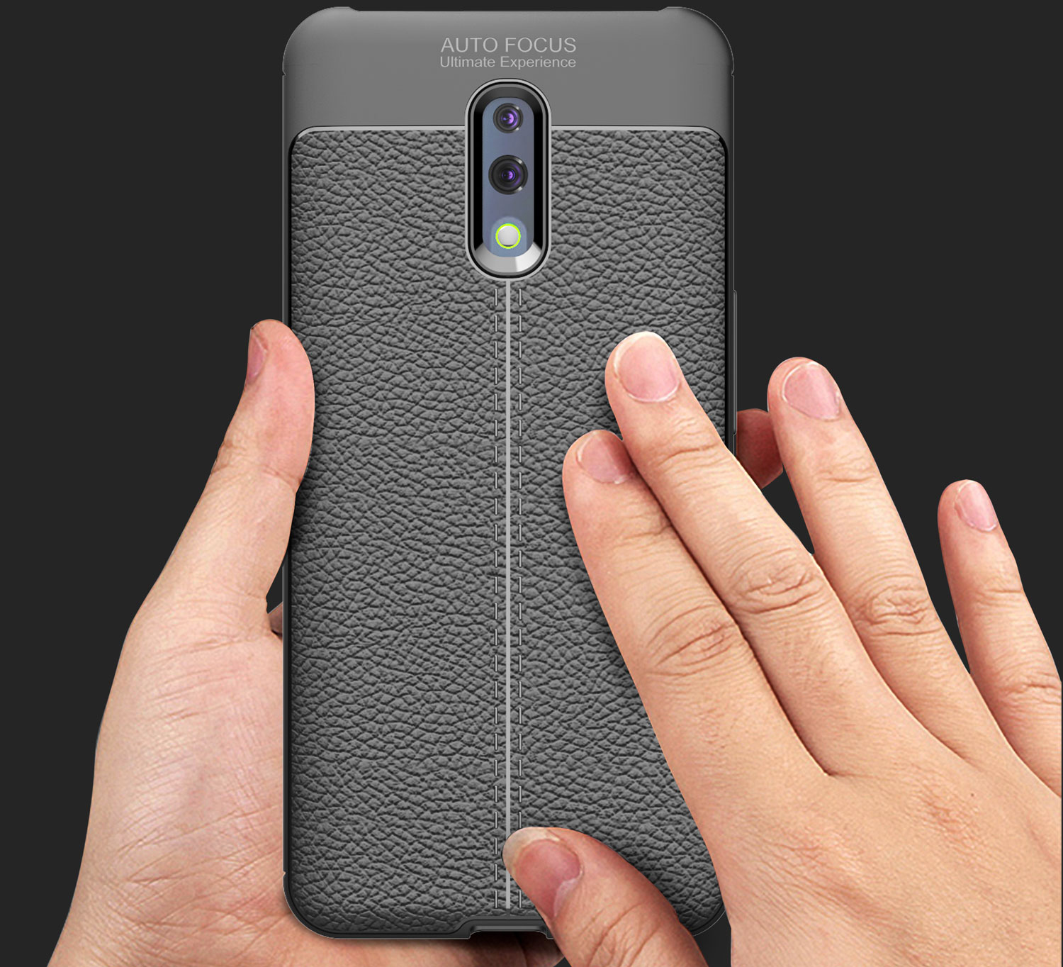 Case OPPO Reno / Pre-order * เคส TPU พื้นผิวลิ้นจี่ *