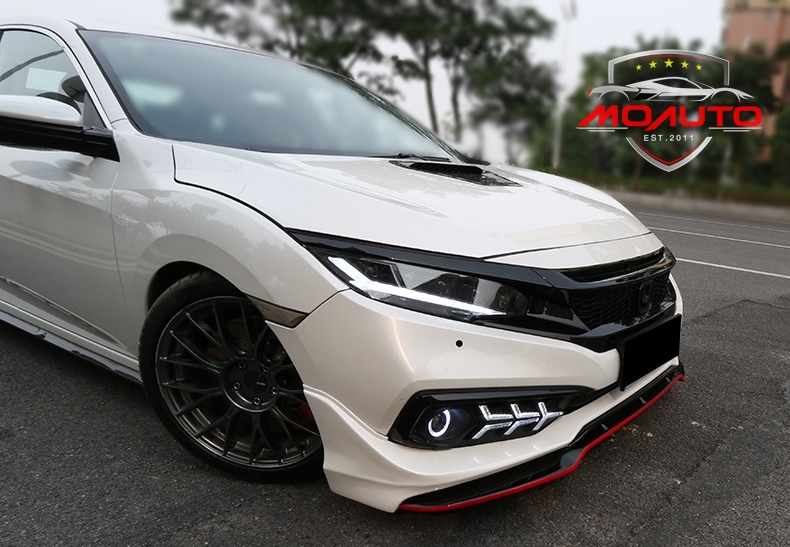 ชุดแต่งสเกิร์ตรอบคัน ทรง R-Style CIVIC FC MC 2019-2020