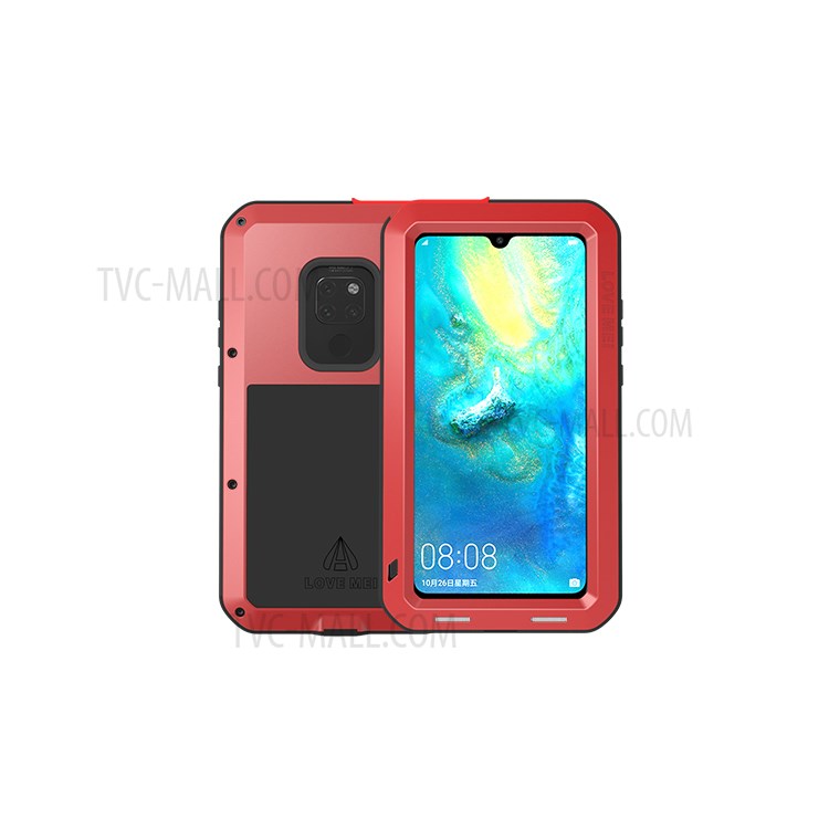 Case Huawei Mate 20 / Pre-order * LOVE MEI วัสดุ: โลหะ + ซิลิโคน มีคุณสมบัติกันกระแทกป้องกันฝุ่นละอองและมีคุณสมบัติกันน้ำ *