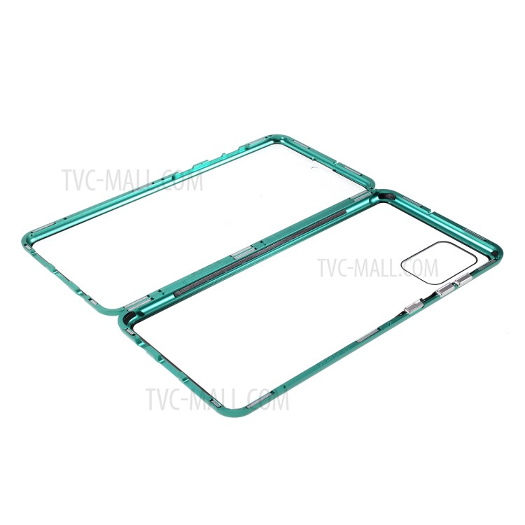 Case Samsung Galaxy A71 / Pre-order * เคสกระจกสองด้าน + การดูดซับแม่เหล็กกรอบโลหะปกที่ไม่ซ้ำกัน *