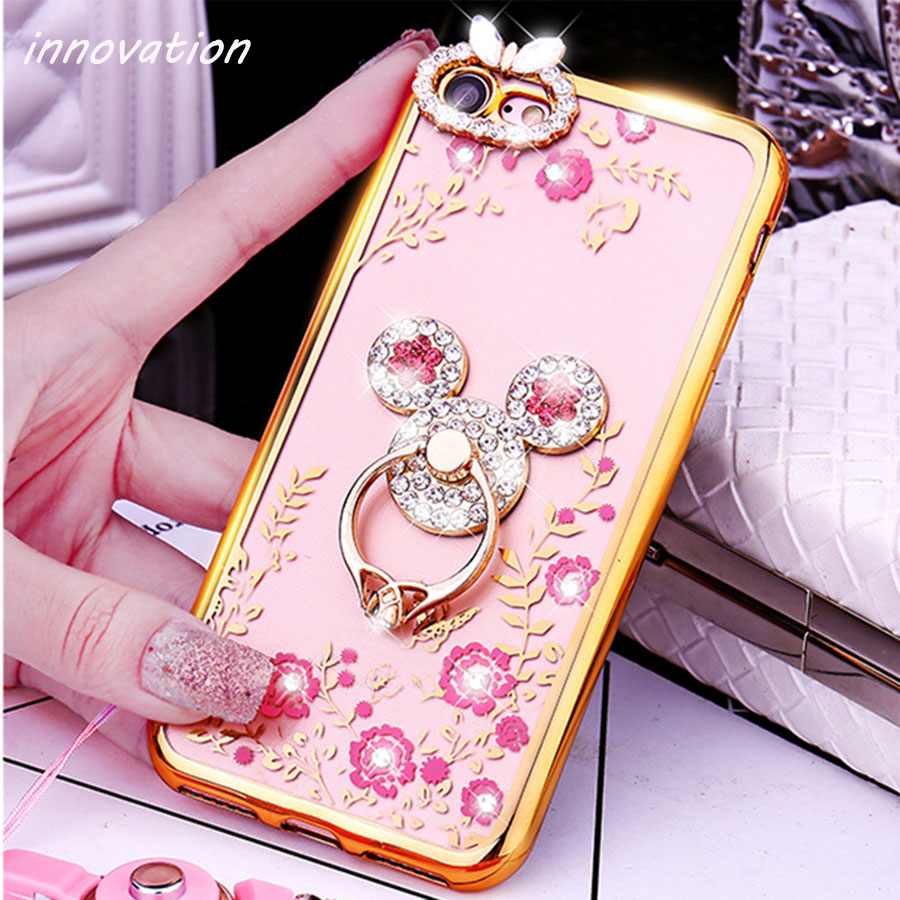 Case Huawei P10 Plus / Pre-order * เคสหรูหราเทคนิคการชุบทอง TPU ซิลิโคนอ่อนนุ่ม + แหวน *