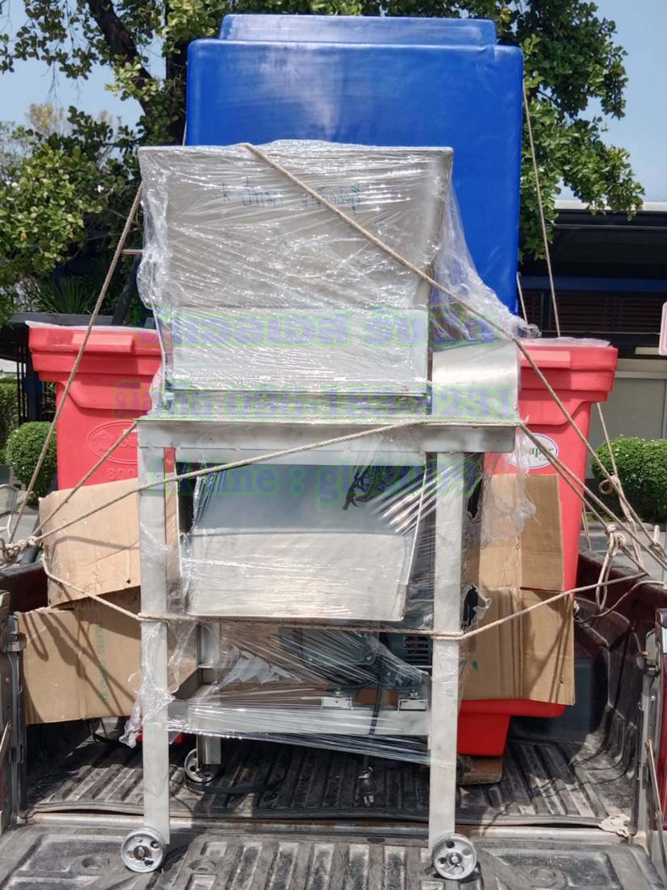 เครื่องโม่แข็งสแตนเลส2กั๊กมอเตอร์3แรง