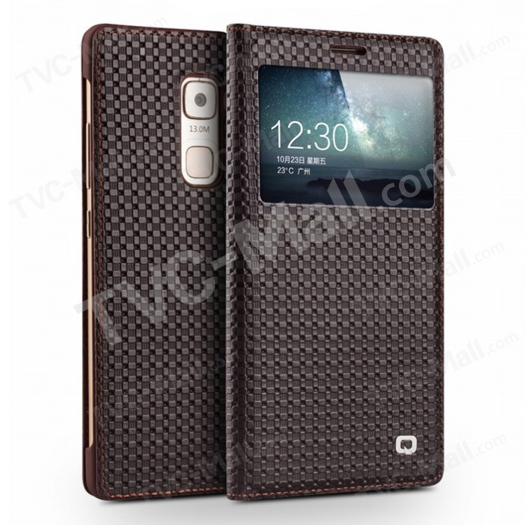 Case Huawei Mate S / Pre-order * QIALINO หนังวัวแท้ ปลุกอัตโนมัติขึ้น / ฟังก์ชั่นการนอนหลับ *