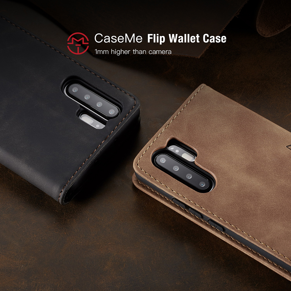 Case Huawei P30 Pro / Pre-Order * CASEME 013 Series Retro PU Leather Wallet Case มือถือพร้อมขาตั้ง *