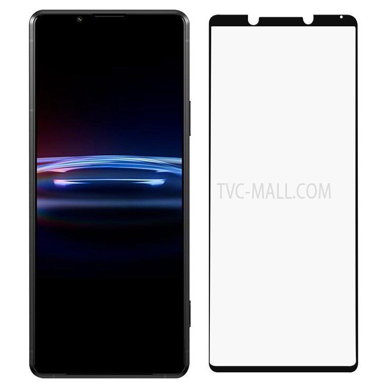 กระจกกันรอย Sony Xperia Pro-I # Pre-Order * Ultra Clear Bubble-free Full Coverage 0.2mm Black Edge AGC Glass กระจกเทมเปอร์ปกป้องหน้าจอ *