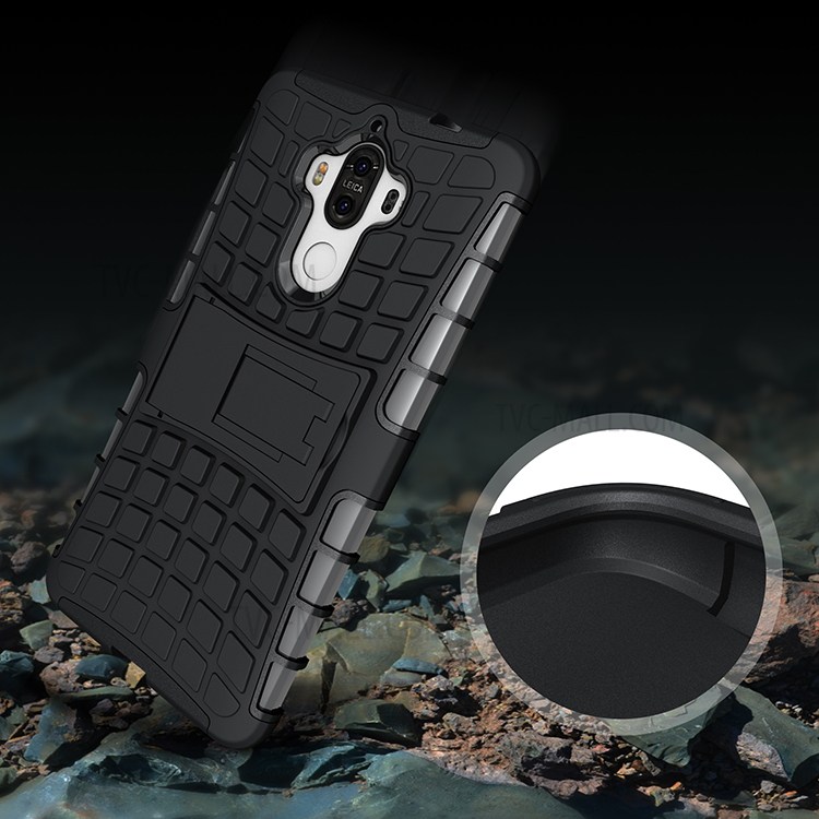 Case Huawei Mate 9 / Pre-order * ไฮบริด กันลื่นแบบยางขา PC + TPU Case *