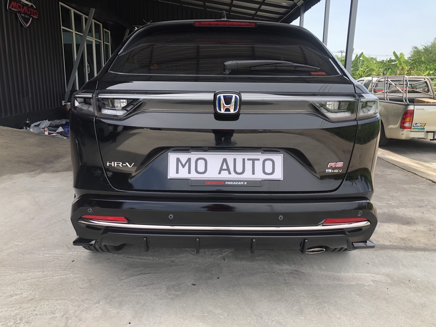 ลิ้นสเกิร์ต หน้า-หลัง ดำเงา HR-V 2022-2025